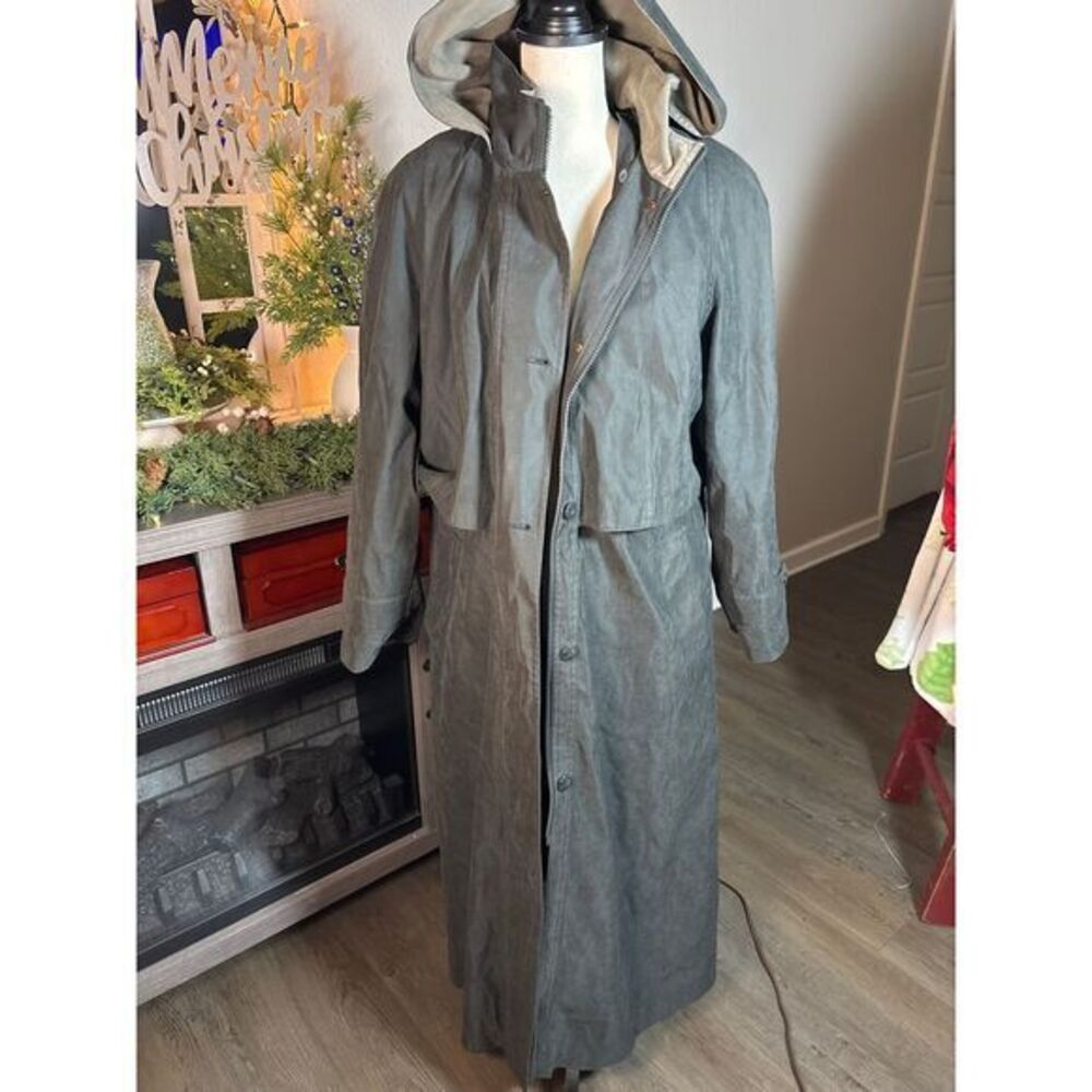 FS Rainwear women's coat size 12‎ green